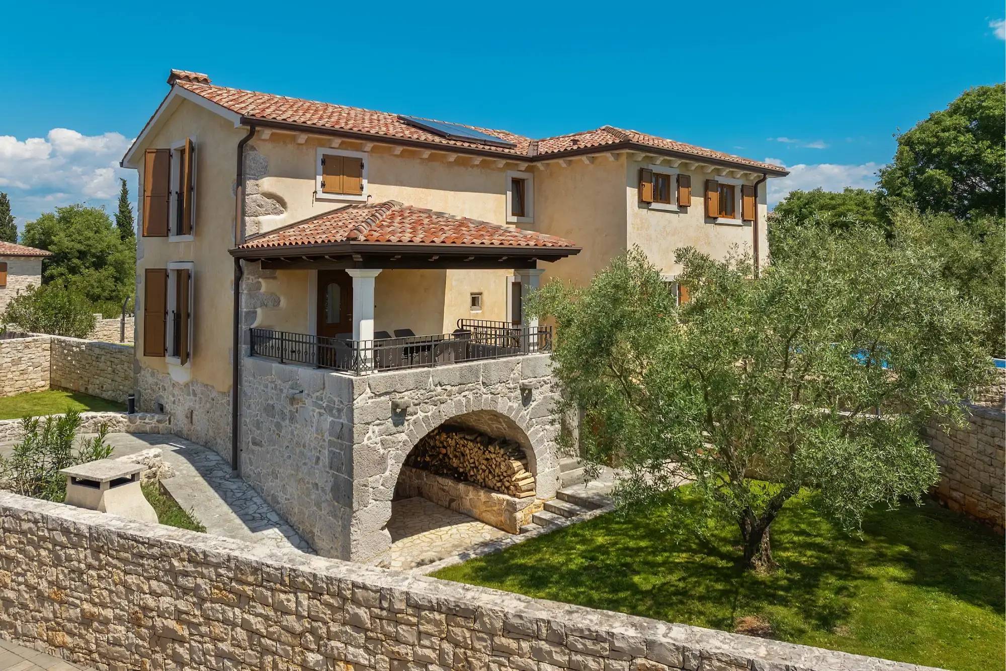 Luksuzne kamene vile San Rocco Krk